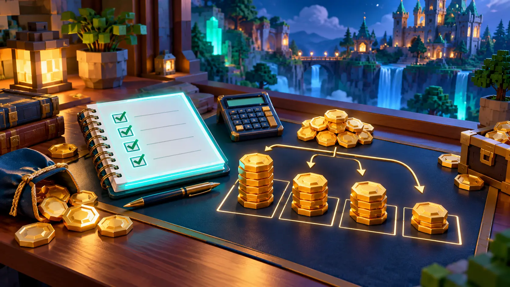 إدارة Robux بذكاء: خطة بسيطة لمشترياتك داخل Roblox